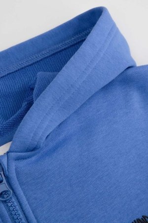 COCCODRILLO kapuutsiga tõmblukuga pusa, sinine, cm 