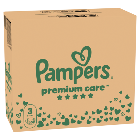 PAMPERS Mähkmed Premium Care 3 suurus, 200 tk, 81784128 