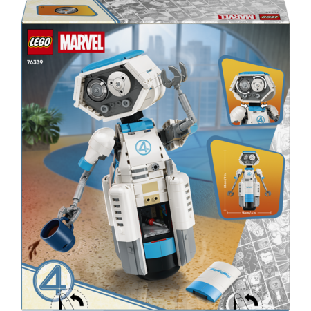 76339 LEGO® ǀ Marvel Fantastiline nelik H.E.R.B.I.E. 