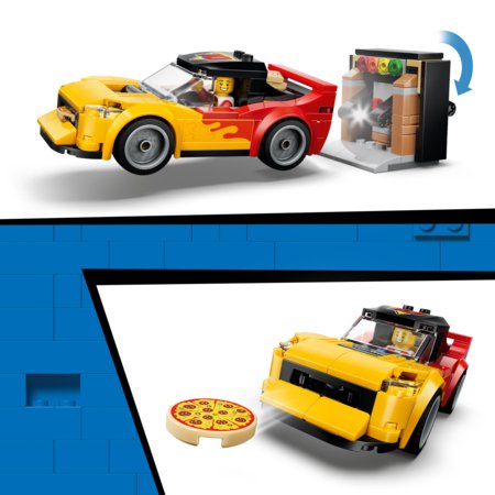 60496 LEGO® City Pitsakulleri kogemus sõidukitega 