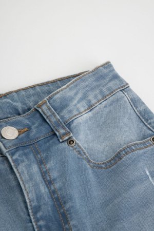 COCCODRILLO püksid JEANS COLLECTION GIRL, tumesinised, ZC3123103JCG-015 ZC3123103JCG-015-116