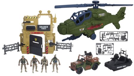 SOLDIER FORCE militaarne mängukomplekt All Terrain Siege Mission, 545165 