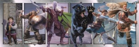 CLEMENTONI Puzzle Dungeons and Dragons panoraam, 1000 tk,, 39501 