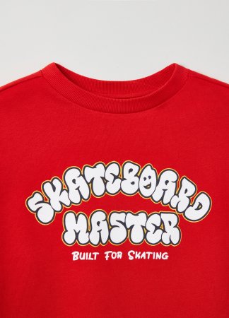 OVS BOY3-10Y SWEATSHIRT 2M 9-10 RED 001820925 001820925
