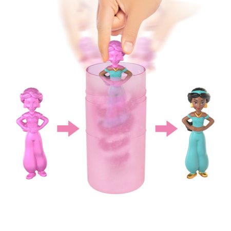 DISNEY PRINCESS Royal Reveal värviüllatusnukud, HXH16 