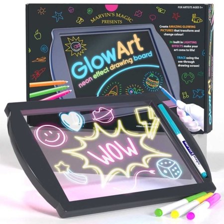 MARVINS MAGIC käsitöökomplekt Glow Art, must, MMG009/B MMG009/B