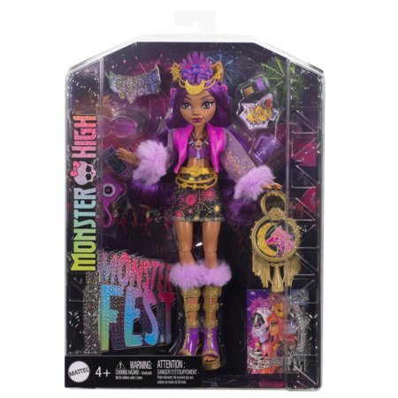 MONSTER HIGH festivalinukk Clawdeen, HXH80