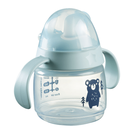 TOMMEE TIPPEE pudel käepidemega, 190 ml, 6 kuud+, 447871 