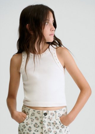 MAYORAL varrukateta t-särk, bone, 6.013-24, 140 cm 