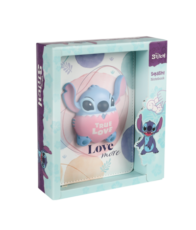 STITCH märkmik Squishy 3D, 75248PTR 