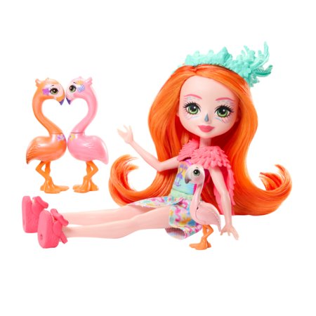 ENCHANTIMALS nukk Flamingo ja pere, HRX85 