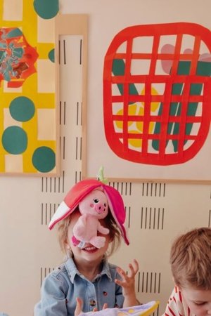 FLIPETZ plüüsist mänguasi - siga redises, 80109 