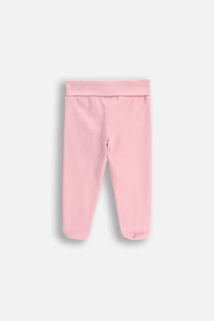 COCCODRILLO leggingud HAPPY PUPPY GIRL NEWBORN, roosa, cm 