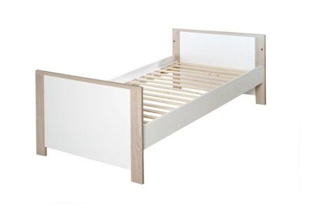 ROBA muudetav voodi OLAF, 70x140 cm., White/Luna elm, 1911777 