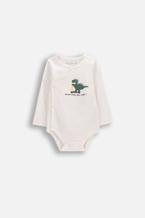 COCCODRILLO pikkade varrukatega bodi, beež, suurus 