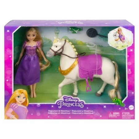 DISNEY PRINCESS Rapuntsel hobusega HLW23