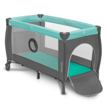 LIONELO reisivoodi-maneež SVEN PLUS, Turquoise/Grey, LO-SVEN PLUS 
