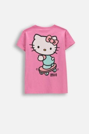 COCCODRILLO lühikeste varrukatega t-särk, roosad, WC6143207LGD-007-104, 104 