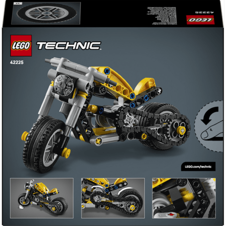 42225 LEGO® Technic Kollane mootorratas 