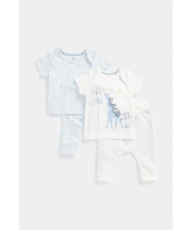 MOTHERCARE lühikeste varrukatega t-särk + püksid, 2 tk., EB643 623699