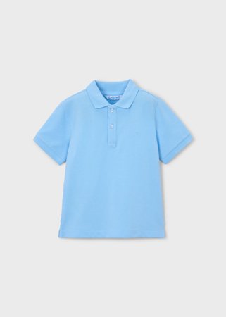 MAYORAL lühikeste varrukatega polo särk, sky blue, 150-15, 140 cm 