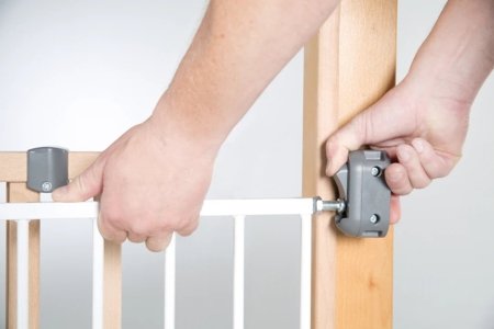 ROBA turvavärav EASY STEP, White, 215045WE 