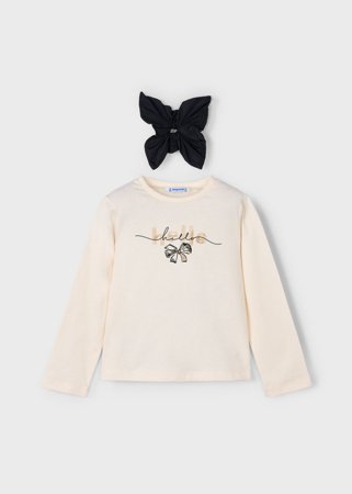 MAYORAL pikkade varrukatega t-särk, macchiato, 4.008-59, 10 cm 