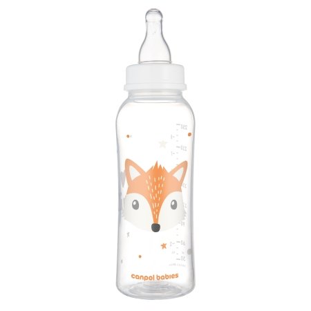 CANPOL BABIES kitsa kaelaga pudel CUTE ANIMALS, 250 ml, 11/841_ora 