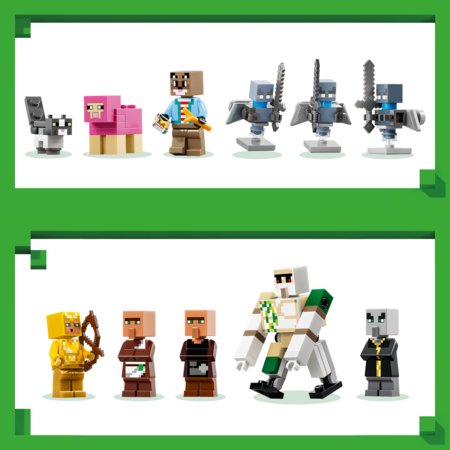 21596 LEGO® Minecraft® Evokeri küla rünnak 