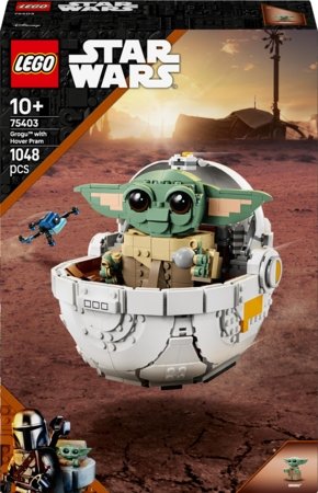 75403 LEGO® Star Wars™ Mandalorian Grogu™ koos hõljuva vankriga 