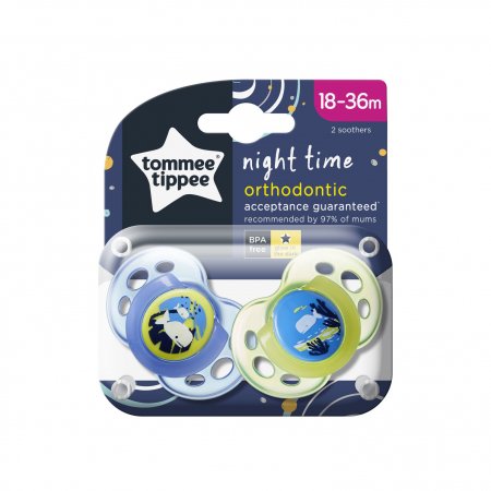 TOMMEE TIPPEE ortodontilised lutid MODA, 18-36 m., 2 tk., 43340092 43340094