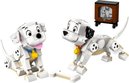 43271 LEGO® Disney™ Specials Lucky ja Penny 101 dalmaatsia koera kutsikat 