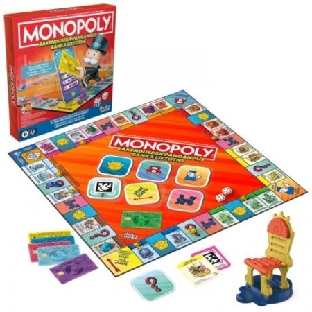MONOPOLY lauamängu pangaga (LV,EE), G1424EL0 