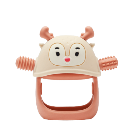 SMILY MIA närimisrõngas REINDEER, Nude, 3 k+, M12032-5 