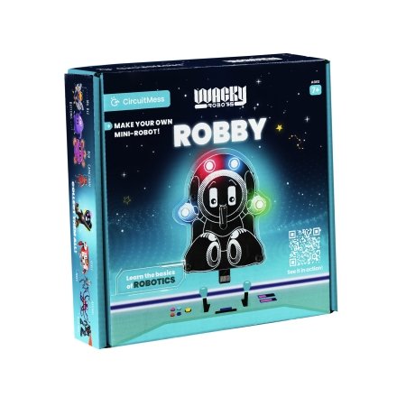 CIRCUITMESS Wacky Robot hariduslik STEM komplekt Robby, CM-SA-ROBBY 