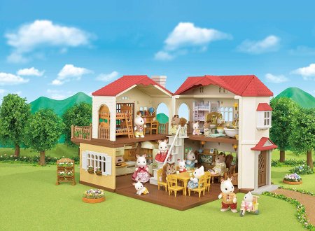 SYLVANIAN FAMILIES Red roof country home, 5302 5302