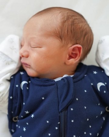 SWEETDREAMERS beebi magamiskott, blue moon ans stars, 2,5 TOG, 0-3m., 820866 