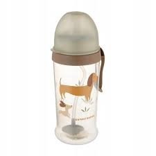 CANPOL BABIES lekkekindel joogipudel raskusega kõrrega DOGS, 350 ml., 56/510_bro 