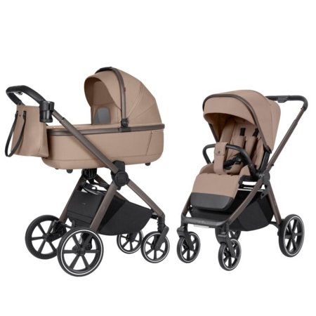 CARRELLO universaalne käru OMEGA 2IN1, Paper beige, CRL-6531 