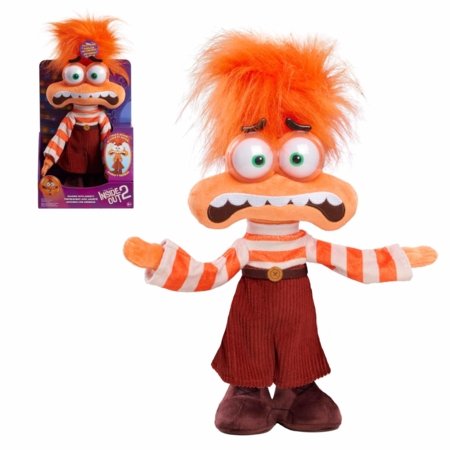 JUST PLAY DISNEY Inside out 2 pehme mänguasi Anxiety, 33 cm, 45514 