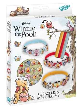 TOTUM WINNIE THE POOH loovkomplekt käevõrude kaunistamiseks, TT690202 