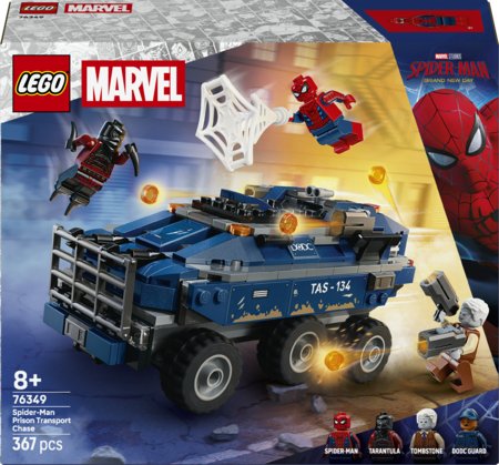 76349 LEGO® ǀ Marvel Spider-Mani vangide transpordi tagaajamine 