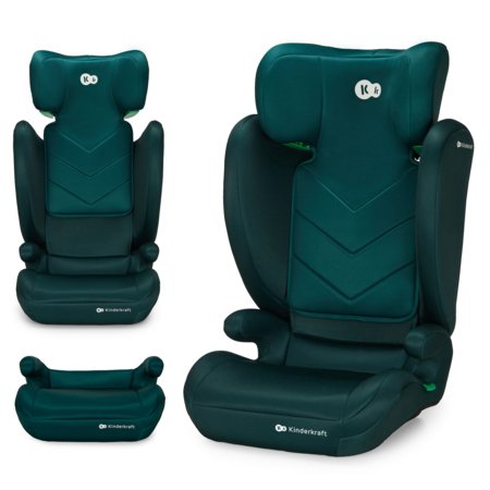 KINDERKRAFT turvatool I-SPARK 2 PLUS I-SIZE, 100-150 cm., Green, KCISPA02GREPL00 
