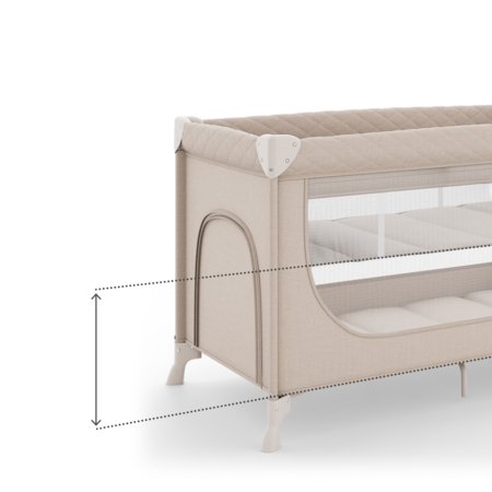 KINDERKRAFT reisivoodi-maneež LEODY UP, Beige, KCLEODUPBEG0000 