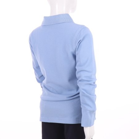 MAMAJUM long sleeved polo 10-000006, sinene, 122/128 cm 
