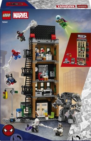 76342 LEGO® ǀ Marvel Ämblikmees vs. Mysterio: The Daily Bugle 