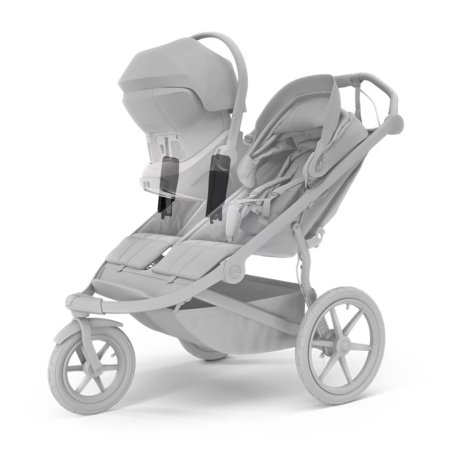 THULE jalutuskäru URBAN GLIDE 3 DOUBLE, Black, 10101998 