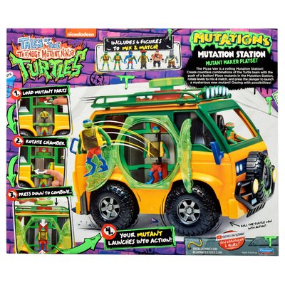 TMNT mängukomplekt 6 figuuriga Mutation Station, 84386 