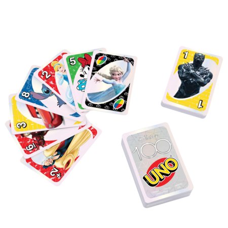 MATTEL GAMES UNO kaardid DISNEY 100 a. juubeliks, HPW21 HPW21