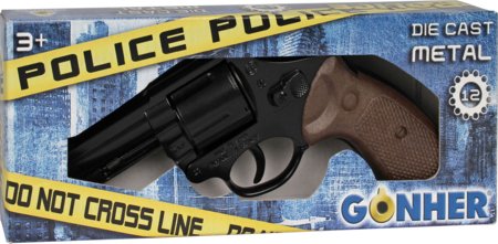 GONHER politsei mängurevolver, 12 lasku, 127/6 127/6